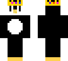 penguin with crown