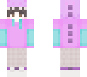 purple & blue dino hoodie
