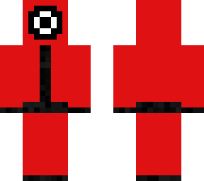 red sircle man (squidgame)