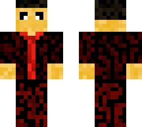 red suit