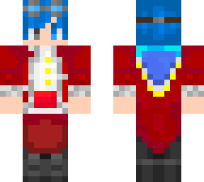 sharker in techno's robe (technoblade tribute)