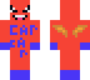 superhero with eagle wings revamped