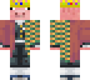 technoblade with giyuu outfits
