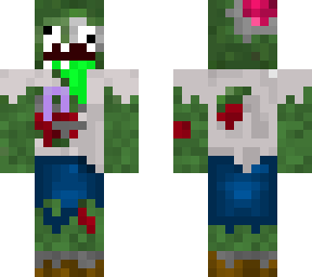 zombie with lavender ribbon for techno <3