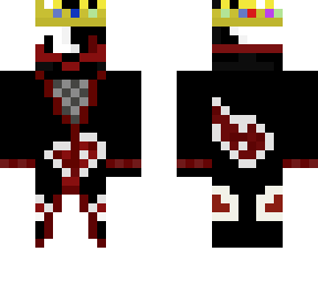 akatsuki panda bear with technoblade crown