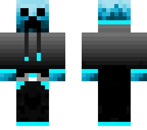 blue creeper with sweatshirt