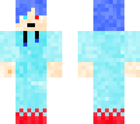 blue skin