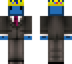 blue slime suit (rip technoblade)