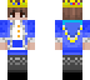 blue techno clothes boy