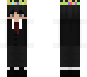 boy skin with technoblade's crown
