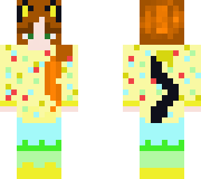 confetti cat (yellow)