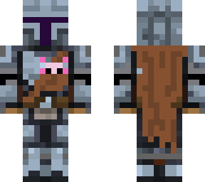 mandalorian with axolotl