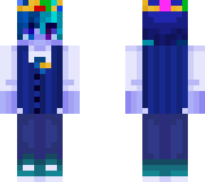 my skin with techno's crown