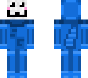 official skydude gaming skin (blue axolotl onesie)