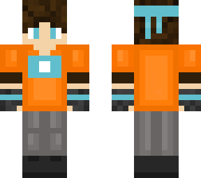 orange and blue bandana boy