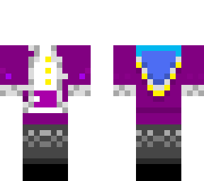 techno purple robe template - missing crown