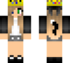 technoblade cat girl (technoblade crown)
