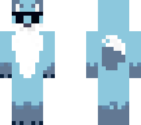 wolf with sunglasses