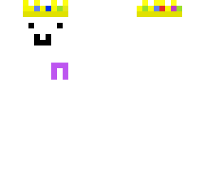 a simple skin with technoblade's honnor
