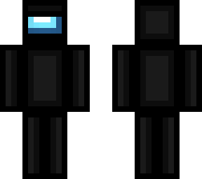 among us skin black