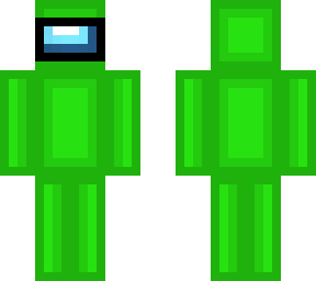 among us skin green
