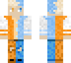 blue and orange