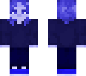 blue dark haired harley