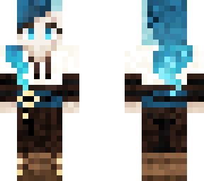 blue haired pirate