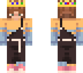 cute boi (recoloured hair + crown)
