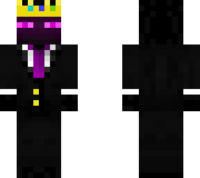 enderman with suit&crown