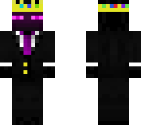 enderman with suit&crown