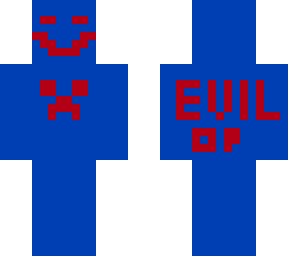 evil op blue skin
