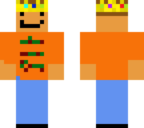 harry with techno crown