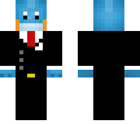 mudkip with a tux