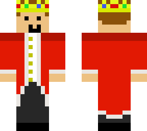 my skin with a techno spin (a tribute to the king of minecraft)