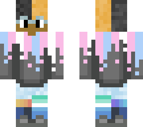 pride skin: trans, mlm, demiboy, rainbow