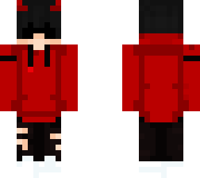 red devil boy for people who love red made by aneesh  with glasses