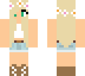 summer flower girl