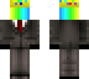 technoblade's crown on my skin