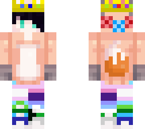 with the crown