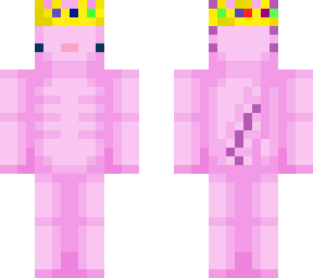 axolotl with crown