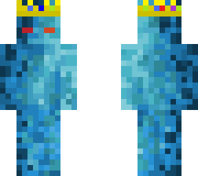 blue thing w/ techno crown