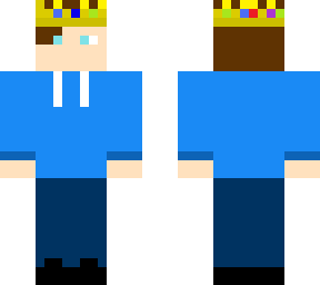 boy with blue hoodie