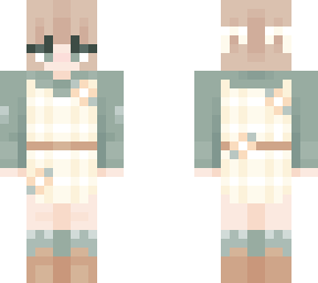 cottatgecore plaid dress