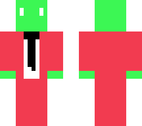 green red suit pants man