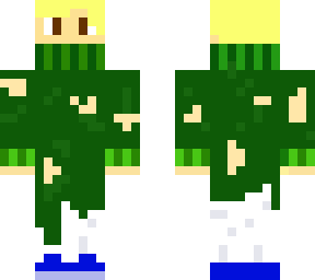 green sweater boi