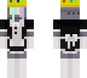 maid tvhead w/ technos crown