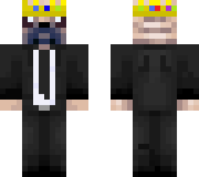 my skin with techno crown