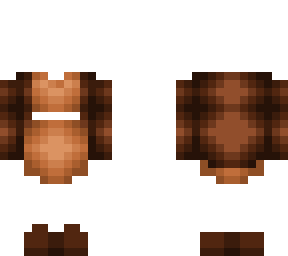 ob - dark brown coat w/ light brown fit