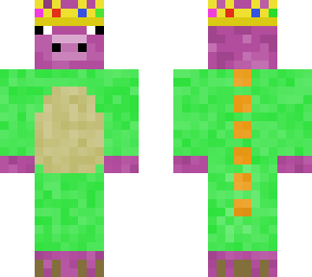 purple porkchop dinosaur but bettah